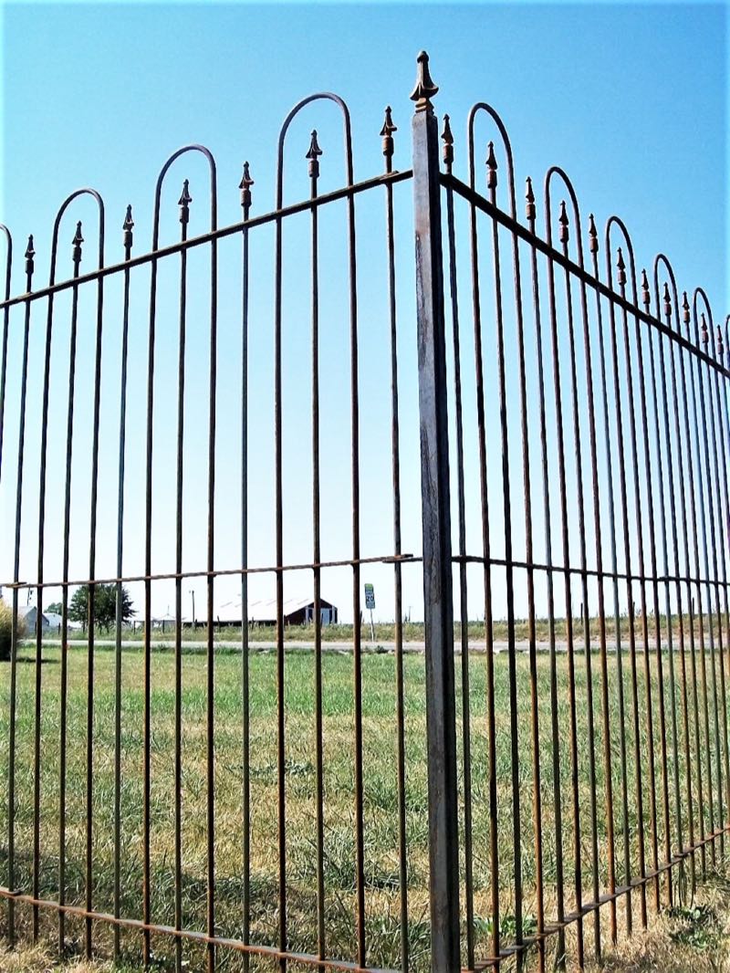 Iron Fence near Little Elm